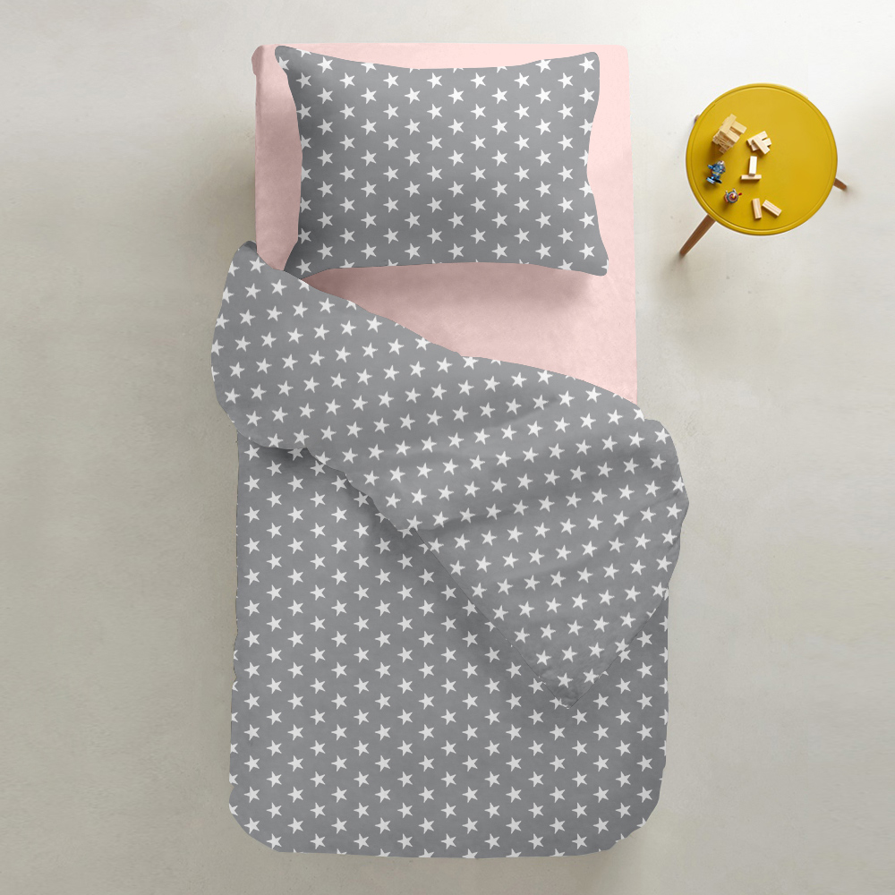 

Комплект постельного белья Cosas Stars B-Grey-Rose 155х215
