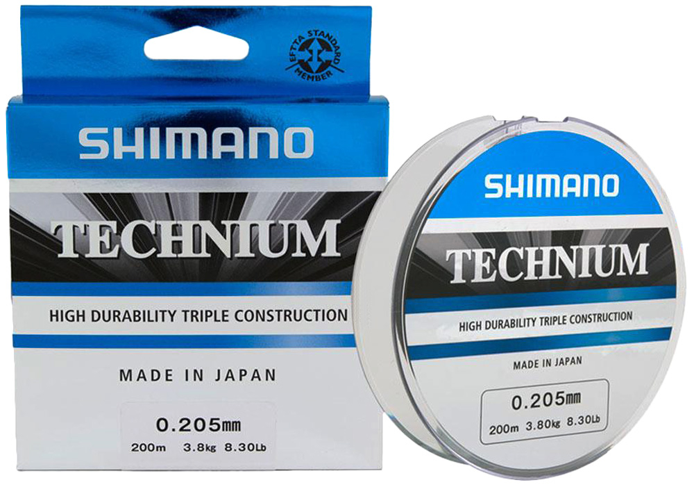 

Леска Shimano Technium 200m 0.205mm 3.8kg (арт.123422667002)