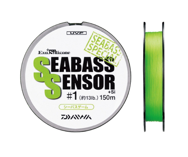 

Шнур Daiwa SeaBass Sensor+Si 150м PE1.0 (арт.40404115117)