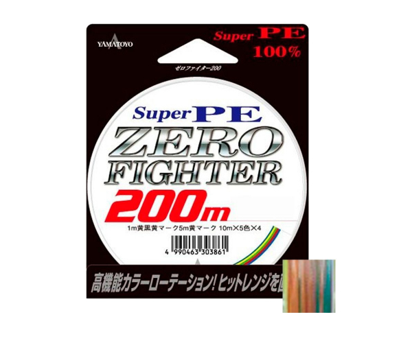 

Шнур Yamatoyo Super PE Zero Fighter # 0.8 (арт.1234909919990)