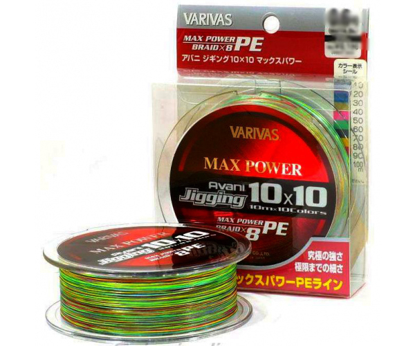 

Шнур Varivas Avani Jigging 10*10 Max Power 300м №4 (арт.40404114510)