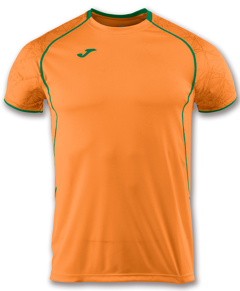 

Футболка игровая Joma Olimpia 100736.050 цвет: оранжевый/черный, размер M