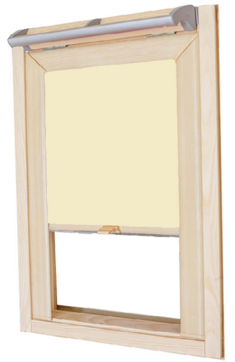 

Ролета для мансардных окон Fakro 78x140 Roll Star 62x123 см Ваниль (0210)