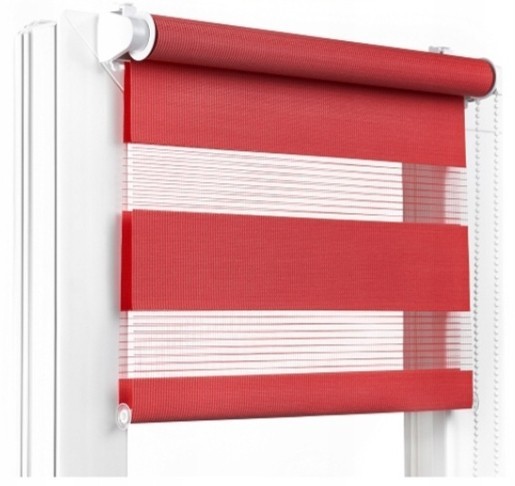 

Ролета Roll Star День-Ночь 180x180 см Красный (DN 120)