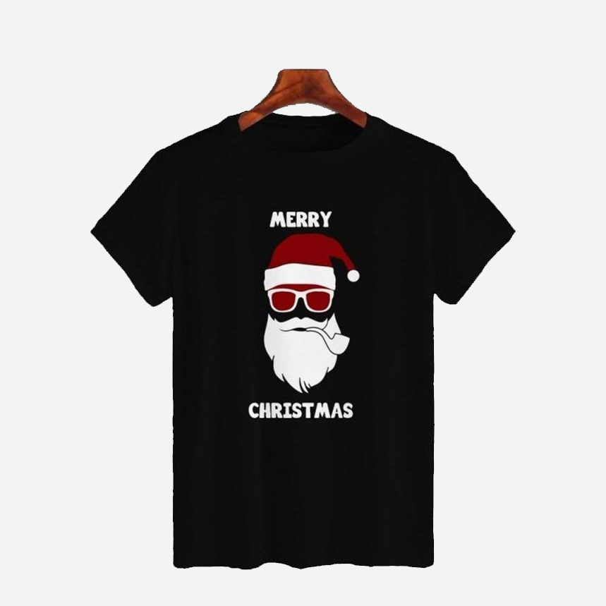 Акція на Футболка JHK Santa Clause Hipster TSRLCMF-BK/NG S Чорна від Rozetka