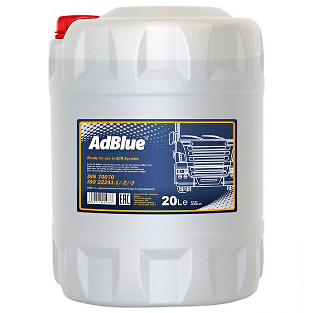 Жидкость Mannol 3001 AdBlue мочевина 20л – фото, отзывы, характеристики ...