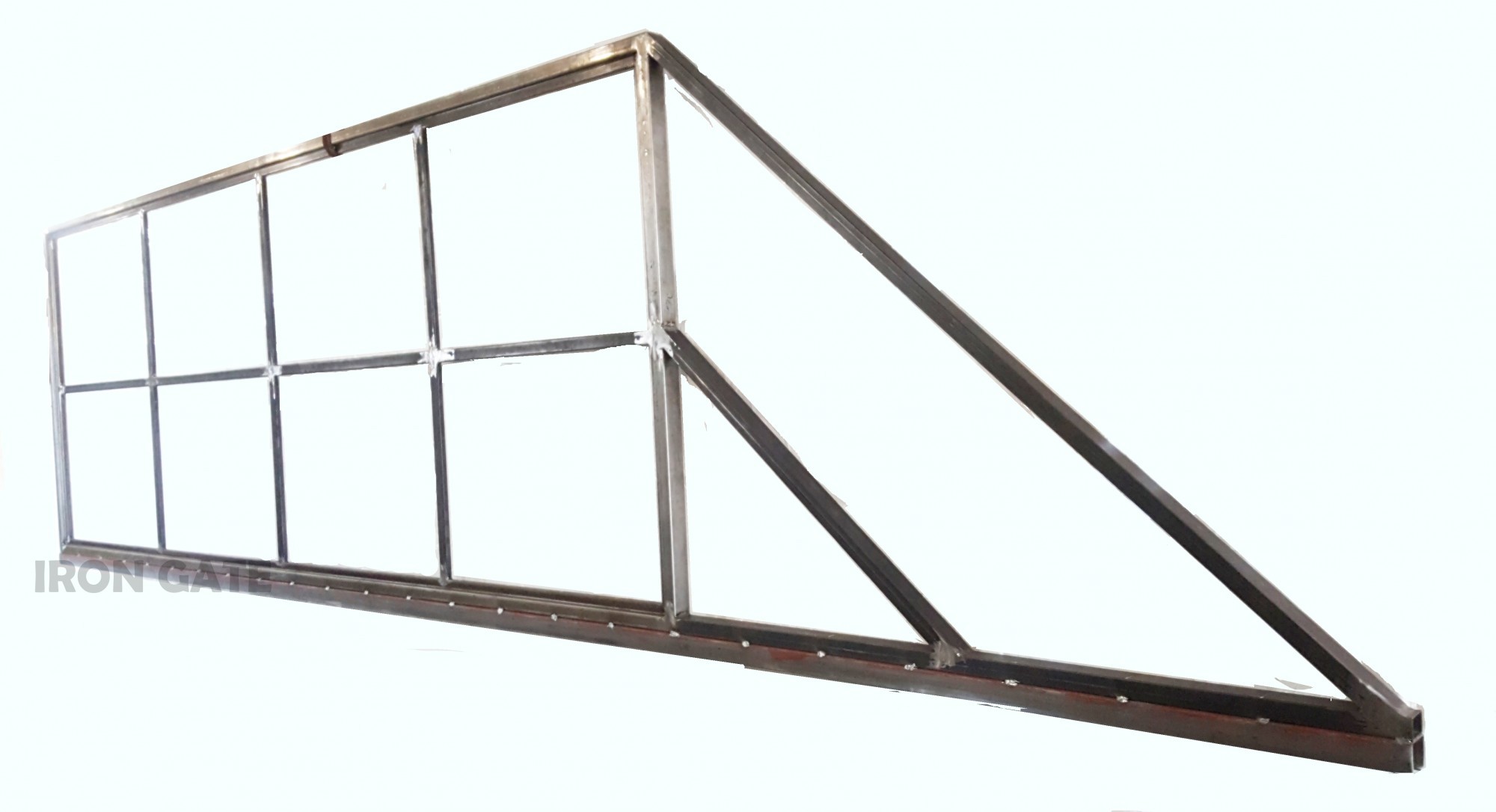 

Каркас відкатних воріт IronGryts 5000х1930 мм , направляючий профіль 3.6мм