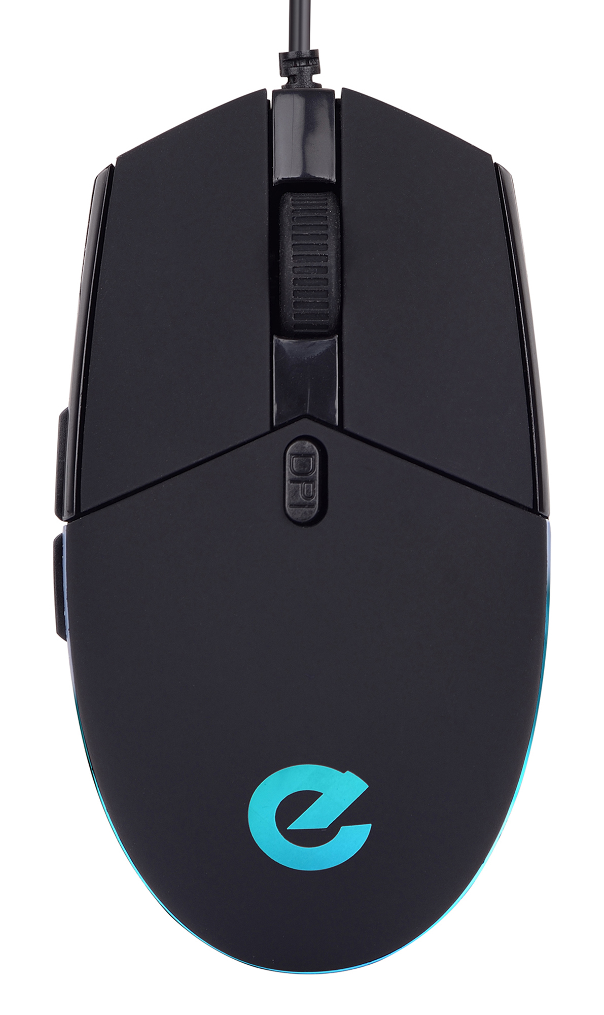 Мышка проводная оптическая ERGO NL-204 USB с подсветкой 800-3600 DPI ...