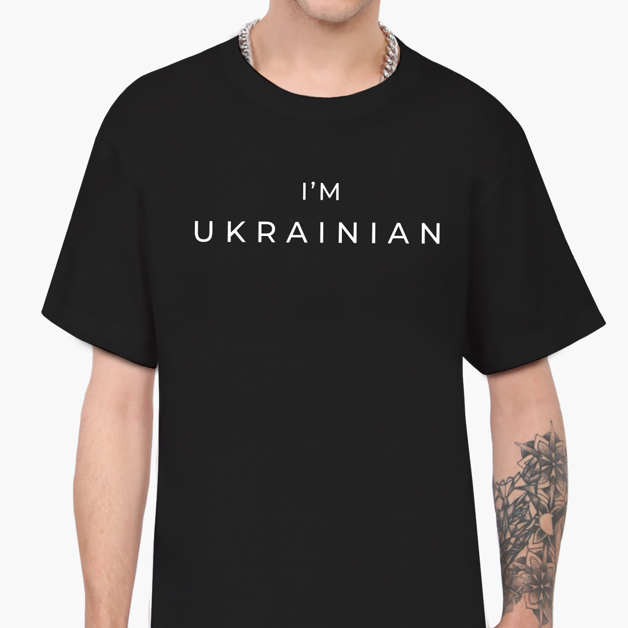 Футболка мужская Я - украинец Черный (9223-3751) XXL от продавца ...