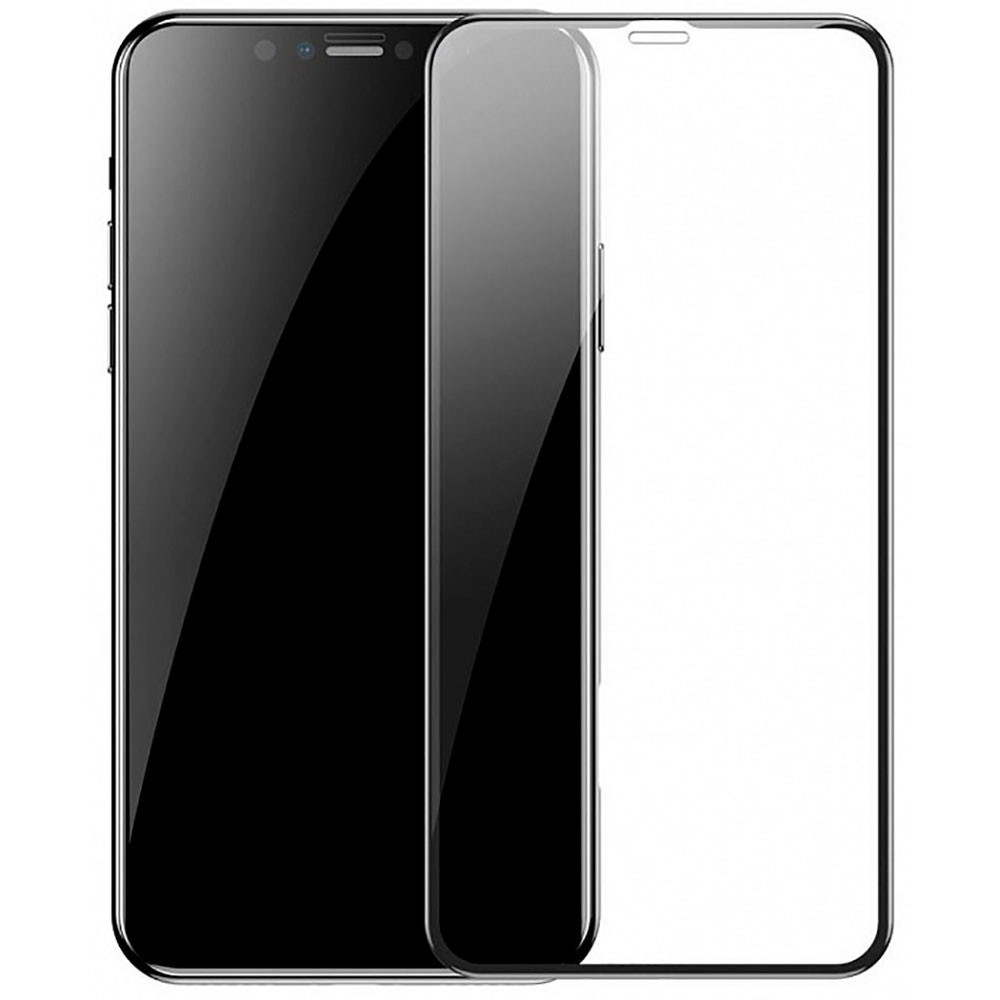Защитное стекло Baseus для iPhone XR Full coverage curved, Black ...