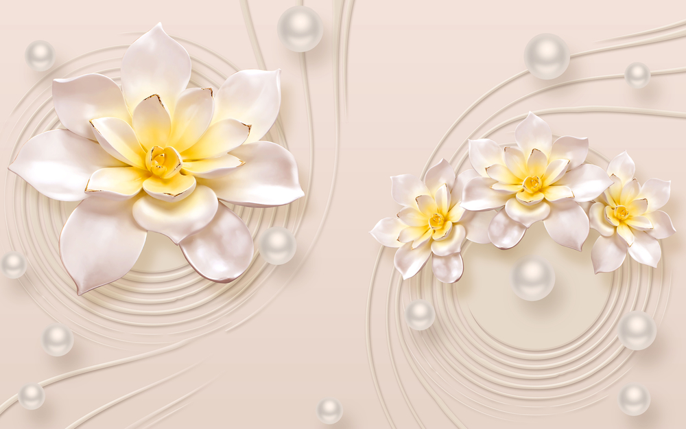 

Фотообои 3D '3Д Цветы' (5361) , Кожа