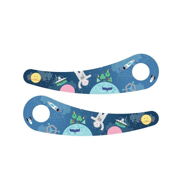 

Наклейки на раму для беговела Wishbone Stickers, Wishbone (Space)