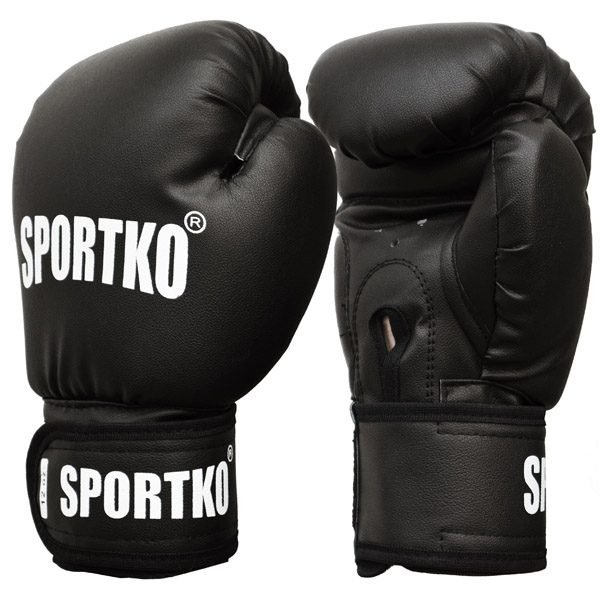 

Боксерские перчатки Sportko ПД1 14 oz черные