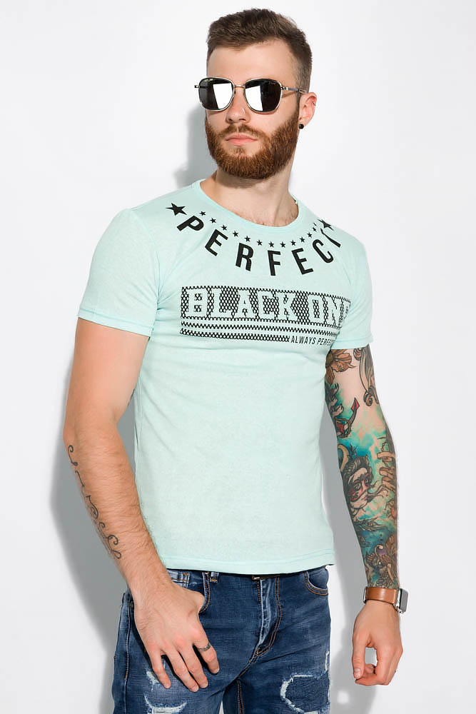 

Футболка в стиле Casual Time of Style 134P009 L Мятный