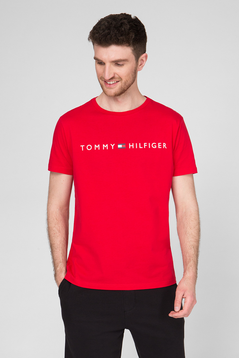 

Мужская красная футболка CN SS LOGO Tommy Hilfiger XL UM0UM01434