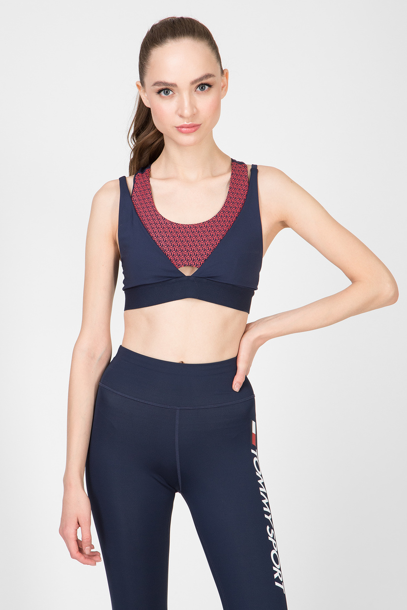

Женский темно-синий спортивный топ GLOW 2 LAYER BRA LOW Tommy Hilfiger M S10S100423