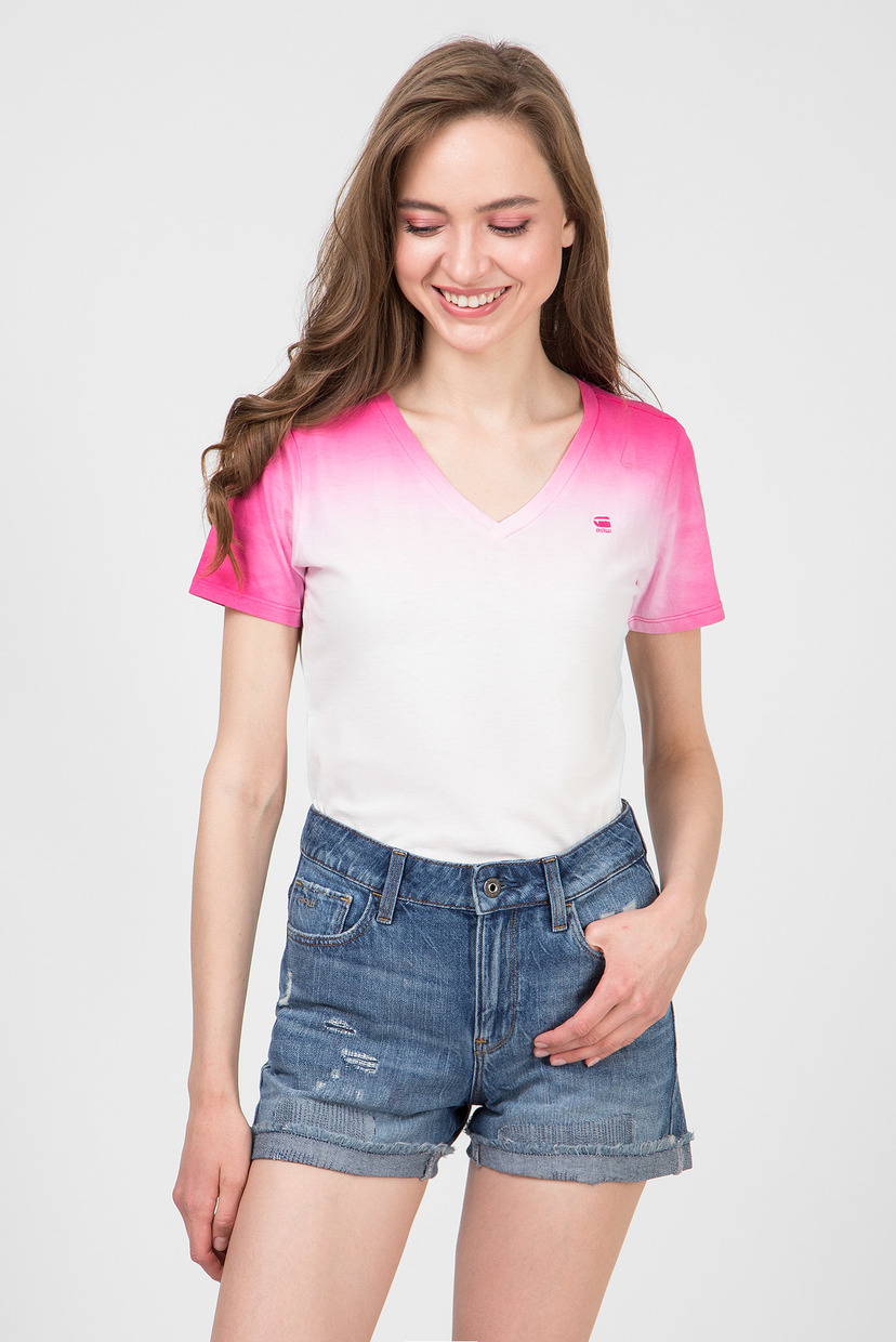 

Женская розовая футболка Mysid G-Star RAW S D16903,B059