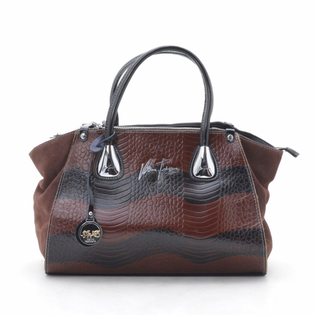 

Женская сумка Velina Fabbiano 35230 brown (коричневая)