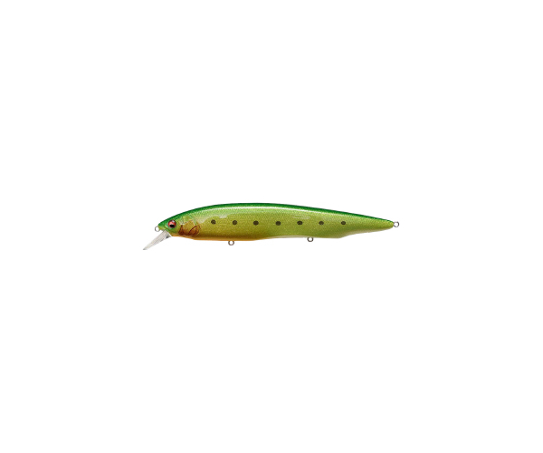 

Воблер Megabass KANATA AYU SW 160mm 30g #GLX GREEN BACK CHART (арт.123426591577)