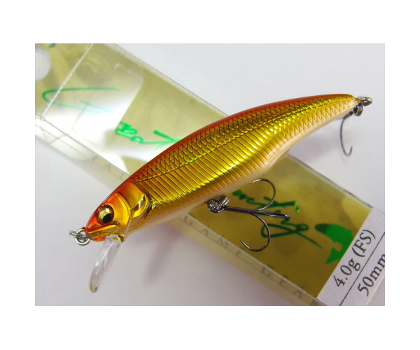 

Воблер Megabass GREAT HUNTING 50 FLAT SIDE (FS) col. M AKAKIN (арт.1234909933165)