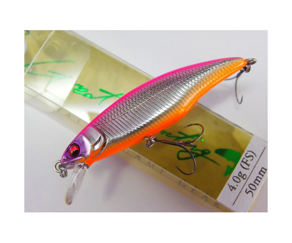 

Воблер Megabass GREAT HUNTING 50 FLAT SIDE (FS) col. M PINK BACK OB (арт.1234909933166)