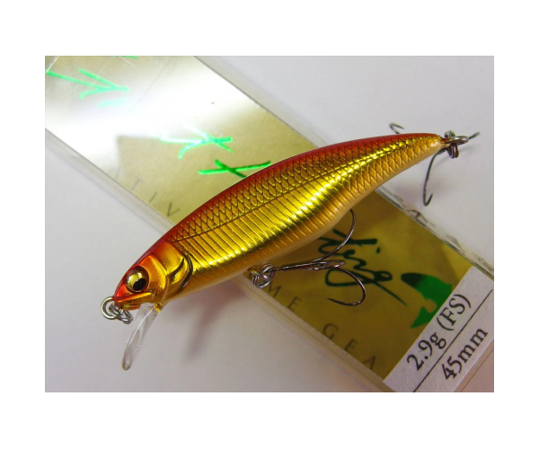

Воблер Megabass GREAT HUNTING 45 FLAT SIDE (FS) col. M AKAKIN (арт.1234909933216)