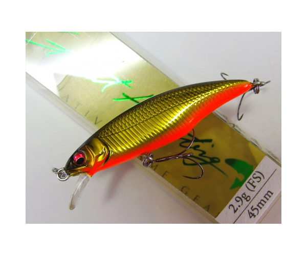 

Воблер Megabass GREAT HUNTING 45 FLAT SIDE (FS) col. M KINKURO (арт.1234909933215)