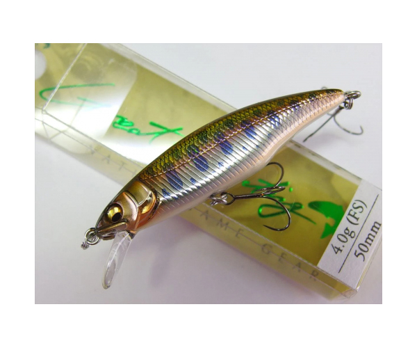 

Воблер Megabass GREAT HUNTING 50 FLAT SIDE (FS) col. TAKUMI YAMAME (арт.1234909933154)