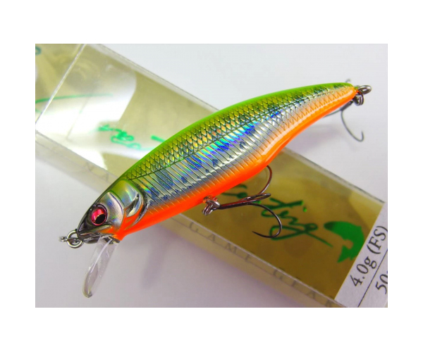 

Воблер Megabass GREAT HUNTING 50 FLAT SIDE (F) col. LZ LIME BACK OB (арт.1234909933145)