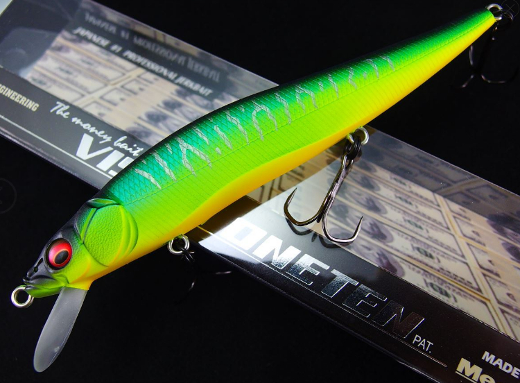 

Воблер Megabass VISION ONETEN 110SP col. MAT TIGER (арт.1234909928209)