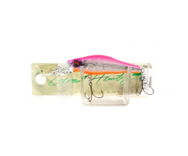 

Воблер Megabass GREAT HUNTING 48 DIVE (SF) col. MG PINK BACK OB (арт.1234909933247)