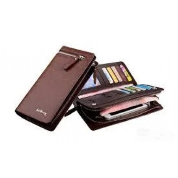 

Мужской кошелек-клатч Baellerry Italia brown