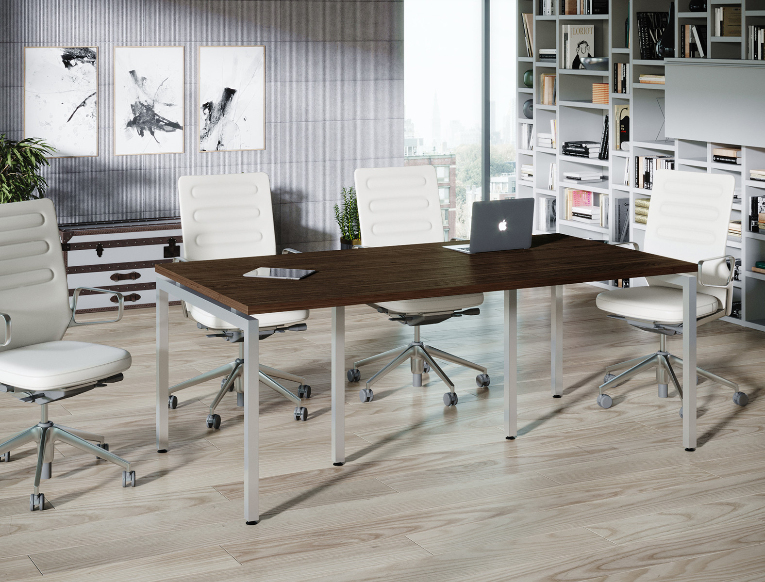 

Стол для переговоров Q-200 Loft Design Венге Корсика