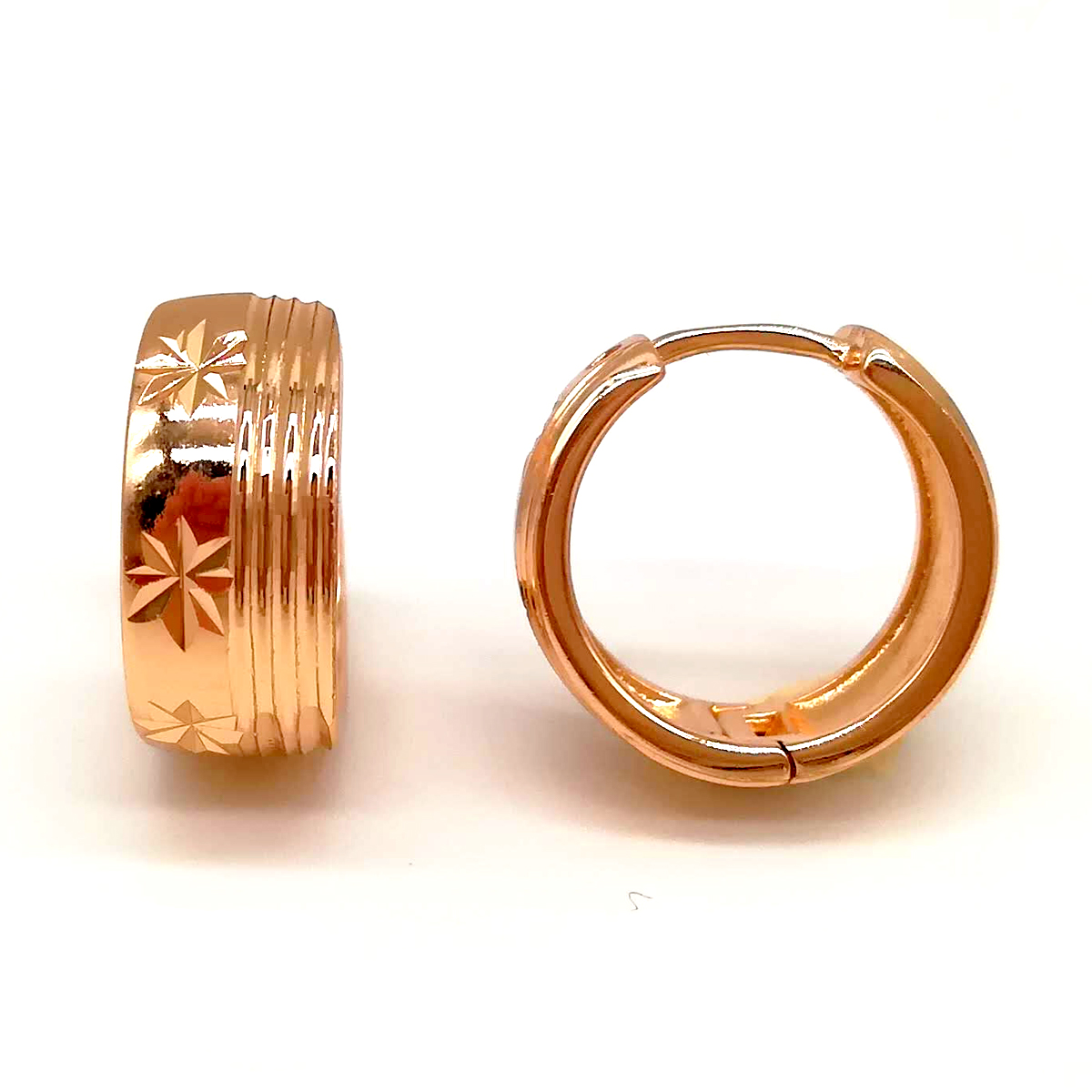 

Серьги Xuping из медицинского золота, позолота 18K, 23865