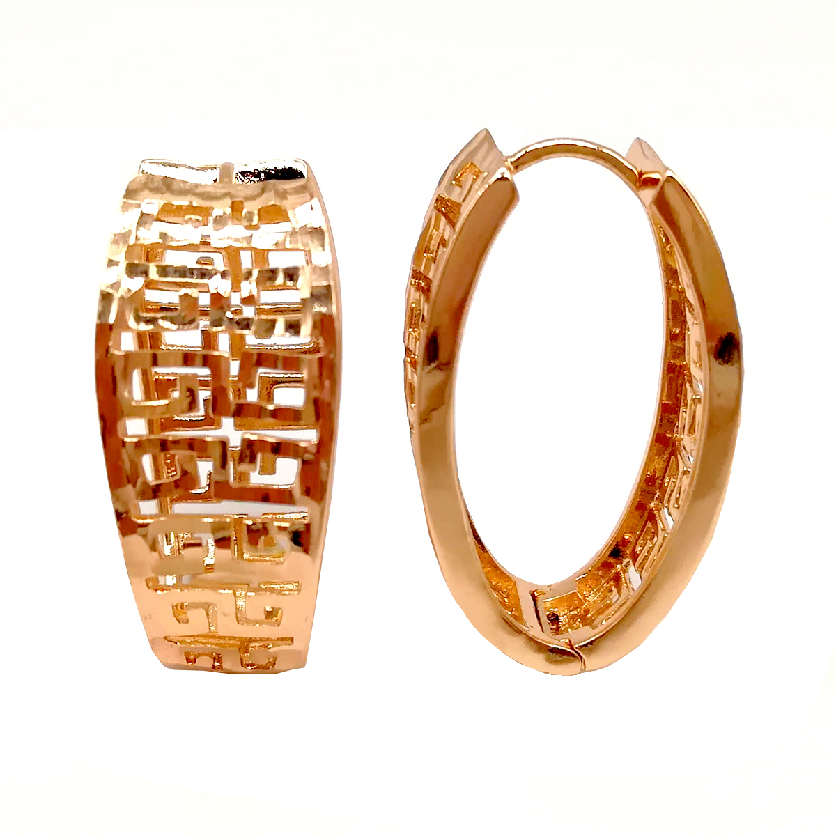 

Серьги Xuping из медицинского золота, позолота 18К, 23863
