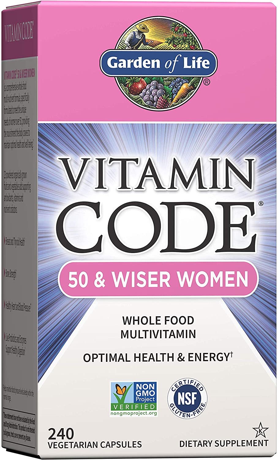  Garden Of Life, Vitamin Code Womens Multi, 120
