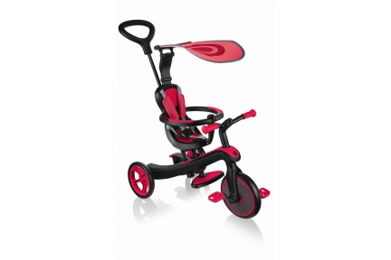 

Детский велосипед Globber EXPLORER TRIKE 4 в 1 Красный (ve-19700)