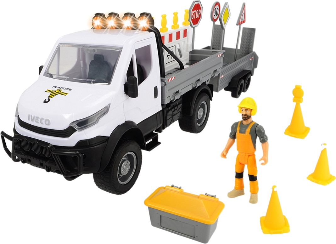 

Игровой набор Dickie Toys "Плейлайф. Дорожное движение" со звуком и световыми эффектами 41.5 см (3838005)