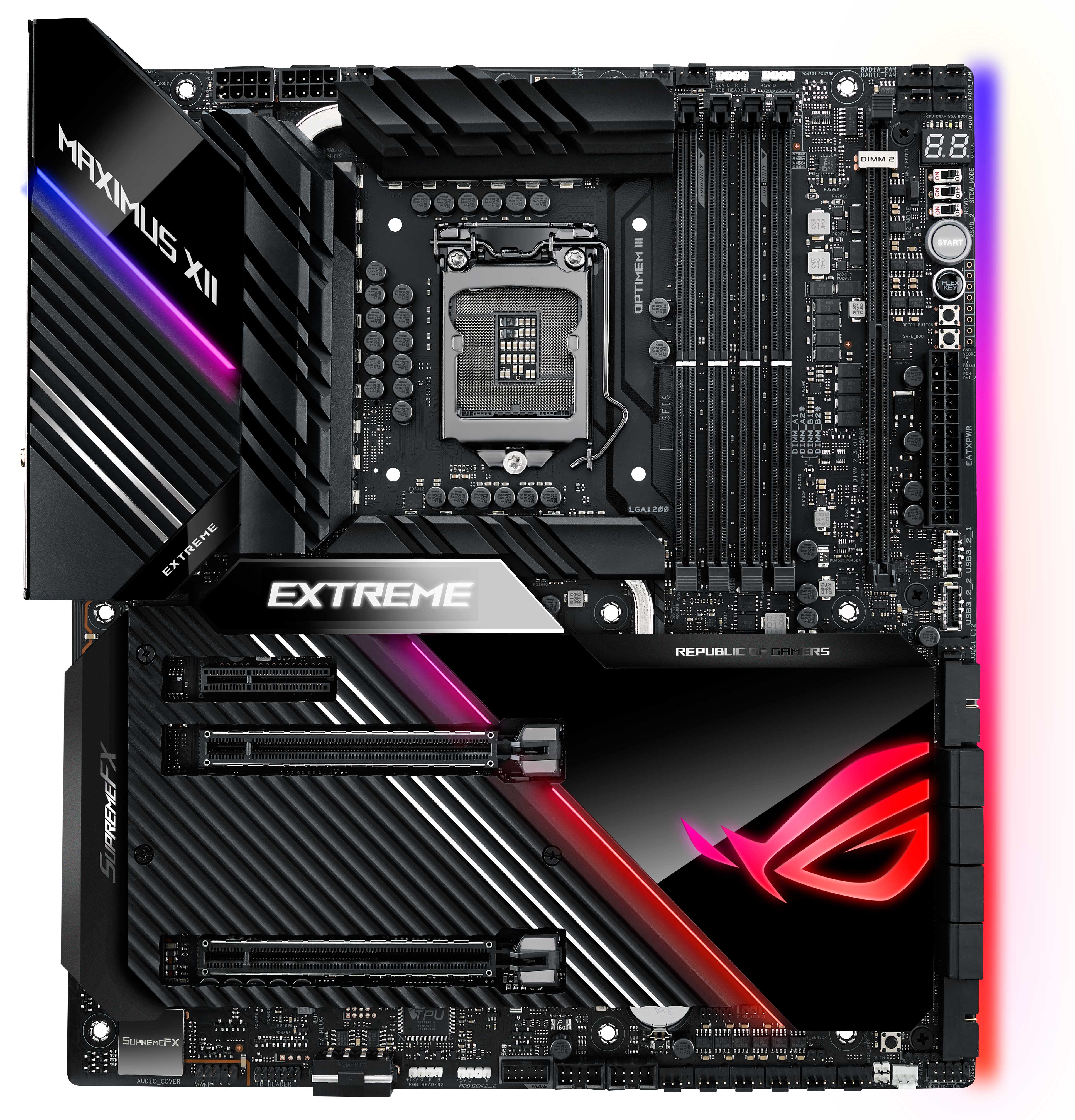 

Материнская плата Asus ROG Maximus XII Extreme (s1200, Intel Z490, PCI-Ex16)