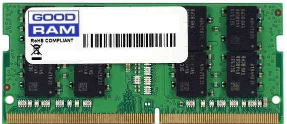 

Оперативна пам'ять So-Dimm GoodRam DDR4 4Gb 2666Mhz (GR2666S464L19S/4G) (6412965)