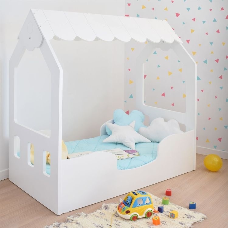 

Кровать детская домик New York FOREST KIDS 190*90 см белая
