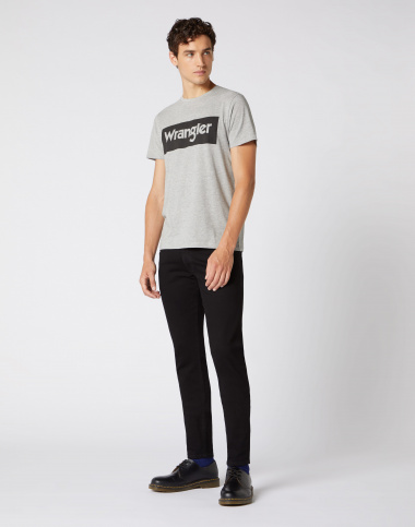 

Футболка Wrangler Logo Tee Regular Fit Серый 3XL-00