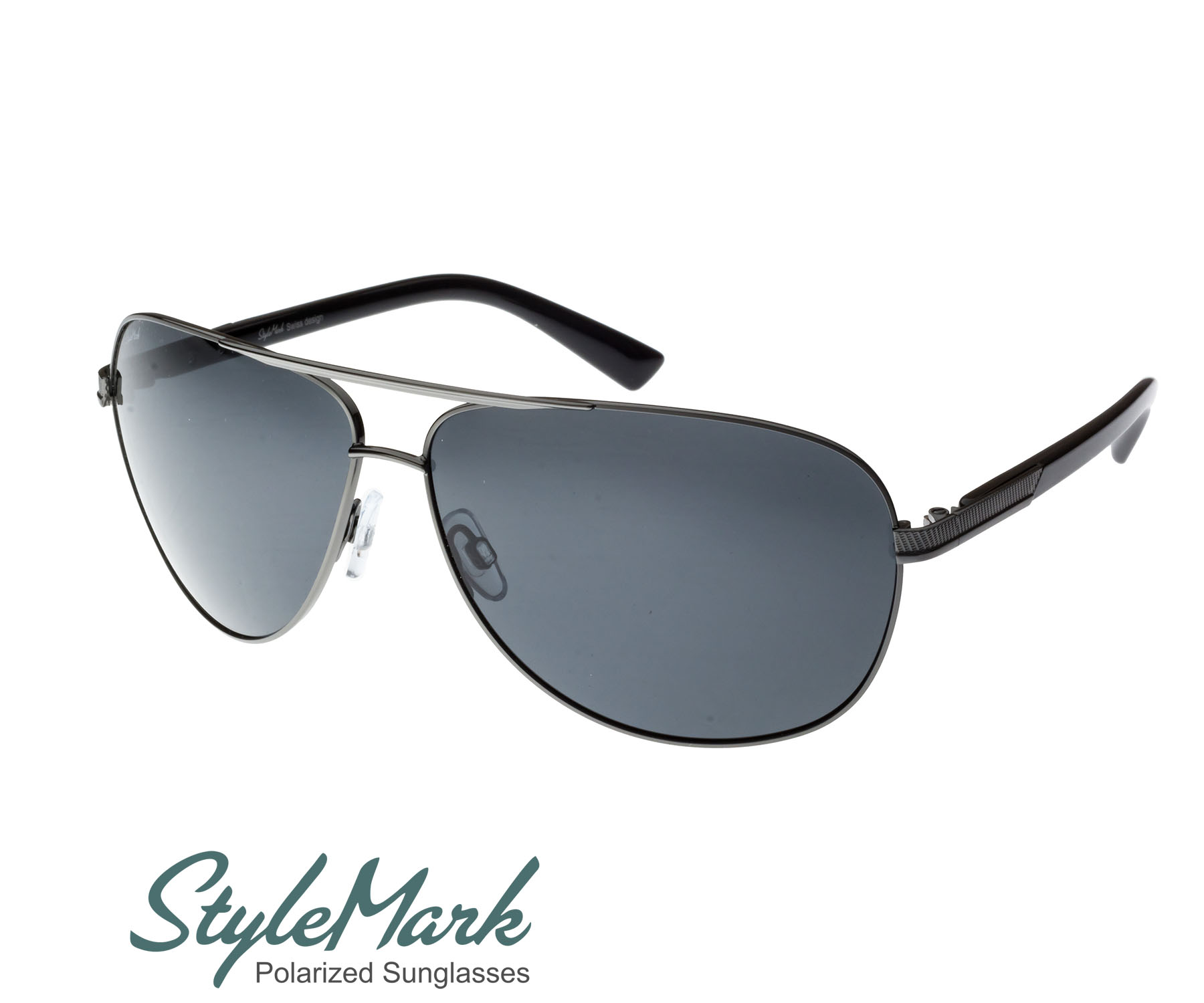 

Солнцезащитные очки StyleMark серебристо-черные L1454A