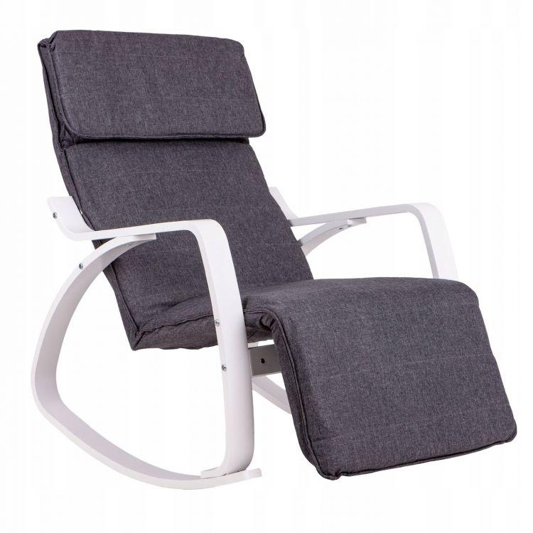 

Кресло качалка Goodhome TXRC-02 Grey-White