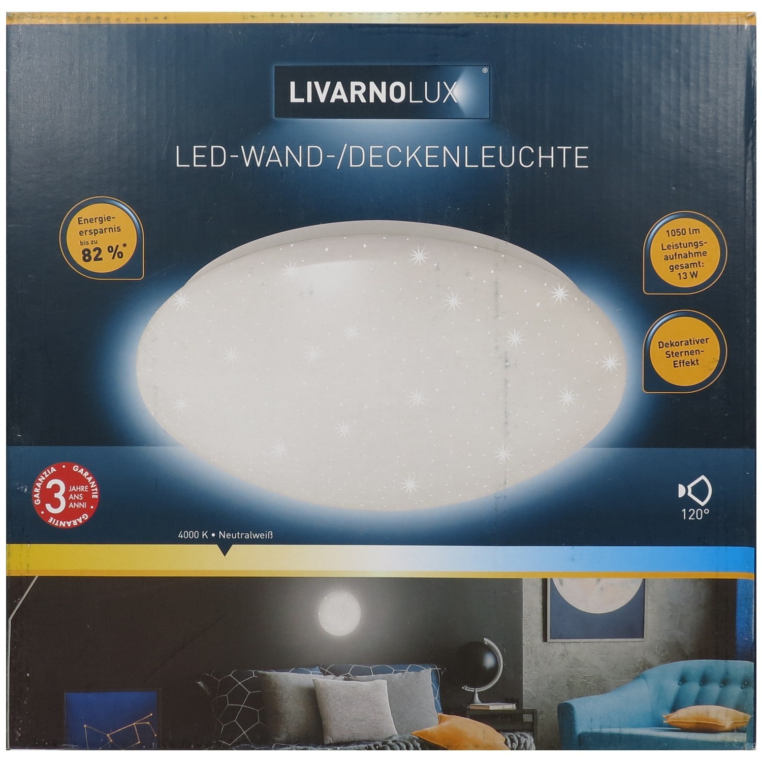 

Светильник потолочный Livarno Lux 729