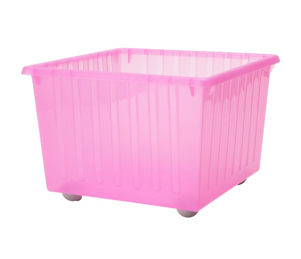 

Ящик на колесах для іграшок Ikea Vessla Pink