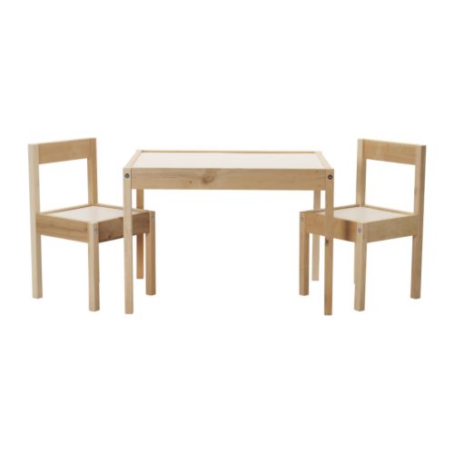

Дитячий стіл і 2 стільця Ikea Latt Летт