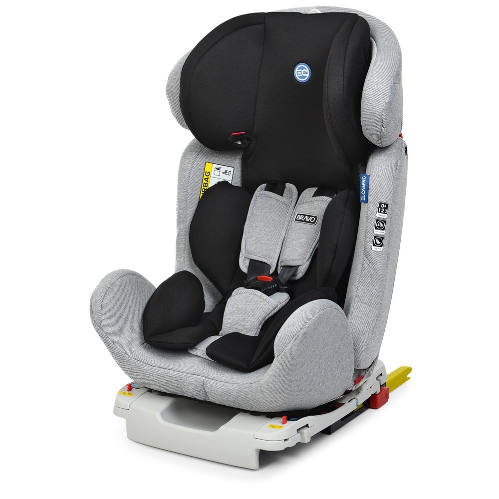 

Автокрісло дитяче El Camino ME 1041 BRAVO ISOFIX GRAY BLACK