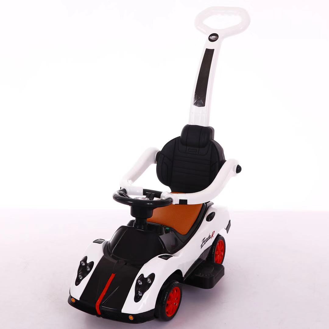

Толокар автомобиль Tilly T-937 с музыкой и светом + кожаное сидение Белый