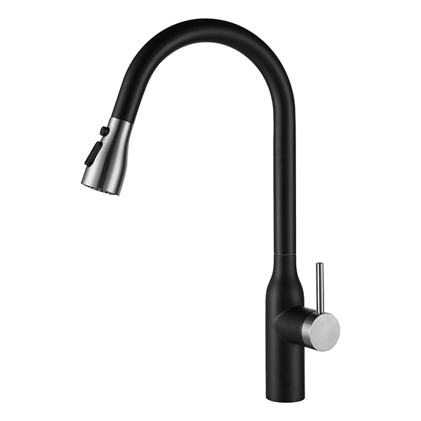 

Смеситель кухонный LAMBERT Pull-Out original LR3056B Италия